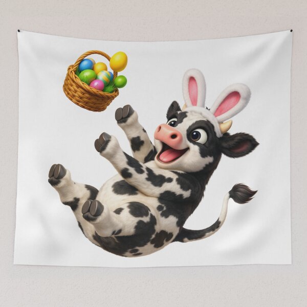 Item preview, Cow Easter Bunny designed and sold by Sillytoe.