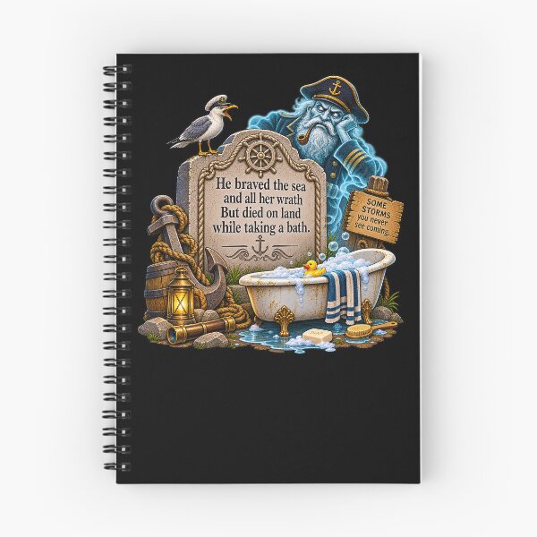 Item preview, ⚡HAUNTED TOMBSTONE COLLECTION - Ghost Captain - dark version designed and sold by WheelieGdArt.