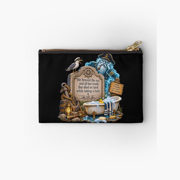Item preview, ⚡HAUNTED TOMBSTONE COLLECTION - Ghost Captain - dark version designed and sold by WheelieGdArt.