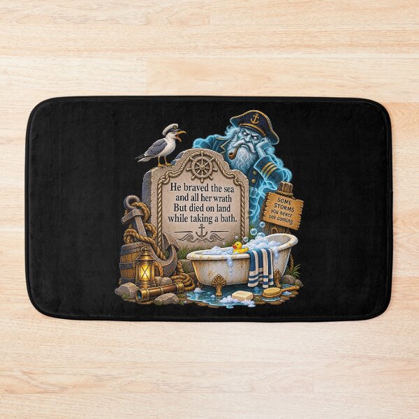 Item preview, ⚡HAUNTED TOMBSTONE COLLECTION - Ghost Captain - dark version designed and sold by WheelieGdArt.