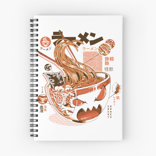 Item preview, X-Ray Style Illustration of a Delicious Great Ramen Bowl by Ilustrata designed and sold by magc14789.
