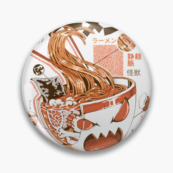 Item preview, X-Ray Style Illustration of a Delicious Great Ramen Bowl by Ilustrata designed and sold by magc14789.