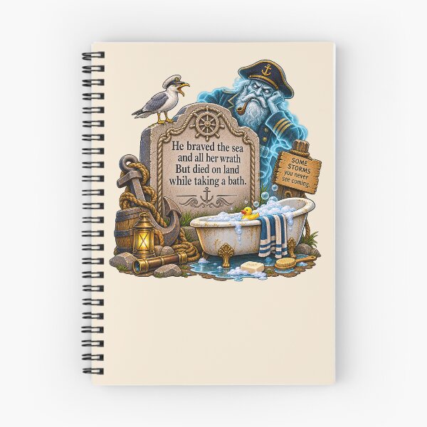 Item preview, ⚡HAUNTED TOMBSTONE COLLECTION - Ghost Captain designed and sold by WheelieGdArt.