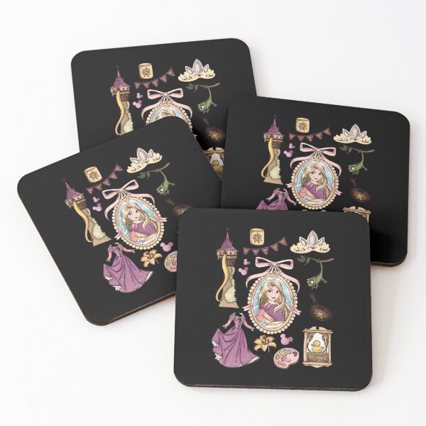 Item preview, Tangled Princess Rapunzel Tower Pascal Frying Pan Design designed and sold by MichaelGa37542.