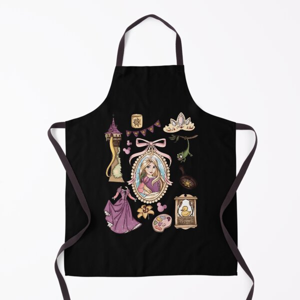 Item preview, Tangled Princess Rapunzel Tower Pascal Frying Pan Design designed and sold by MichaelGa37542.