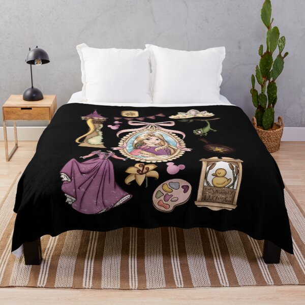 Item preview, Tangled Princess Rapunzel Tower Pascal Frying Pan Design designed and sold by MichaelGa37542.