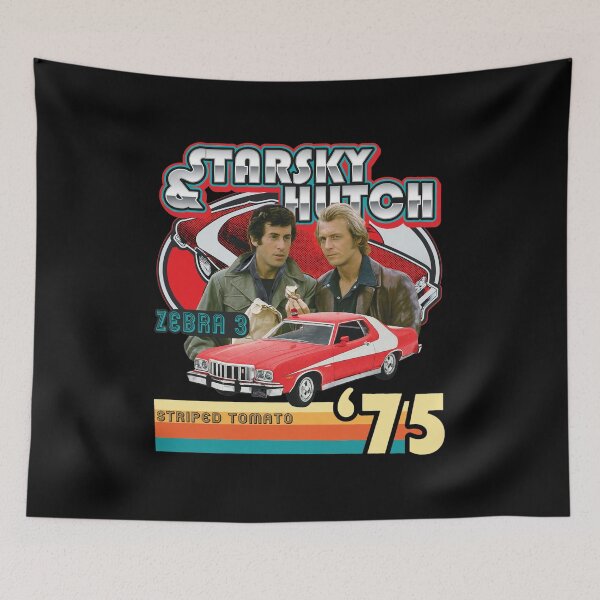 Item preview, Vintage Starsky & Hutch Striped Tomato Car & Duo designed and sold by Pearchmitt.
