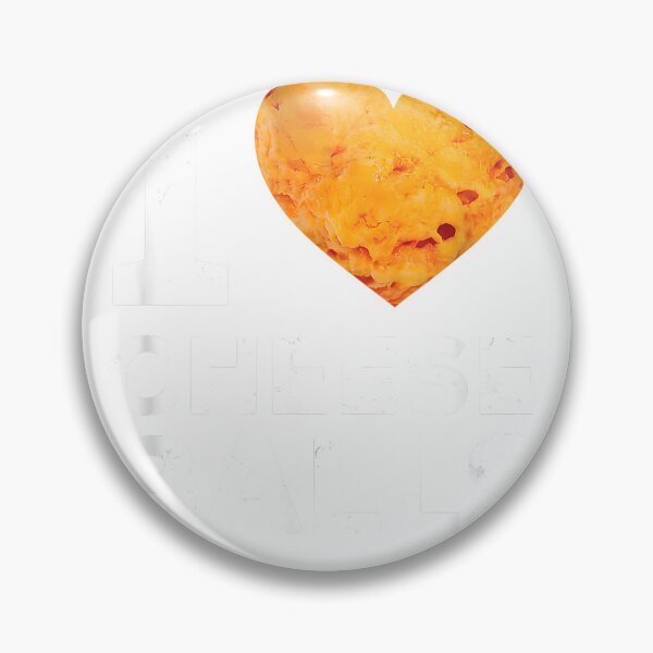 Item preview, I Love Cheese Balls Funny Cheeseball Snack Food Lover T-Shirt designed and sold by gidget-gadget.