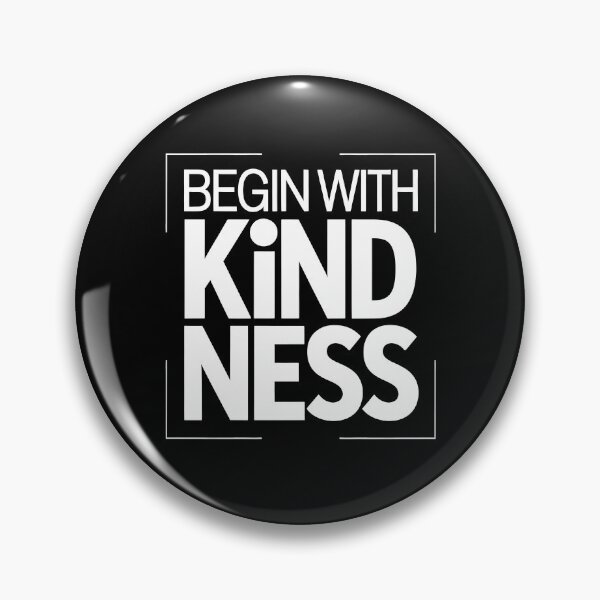 Item preview, Begin With Kindness Counseling Quote designed and sold by Say It With Ink.