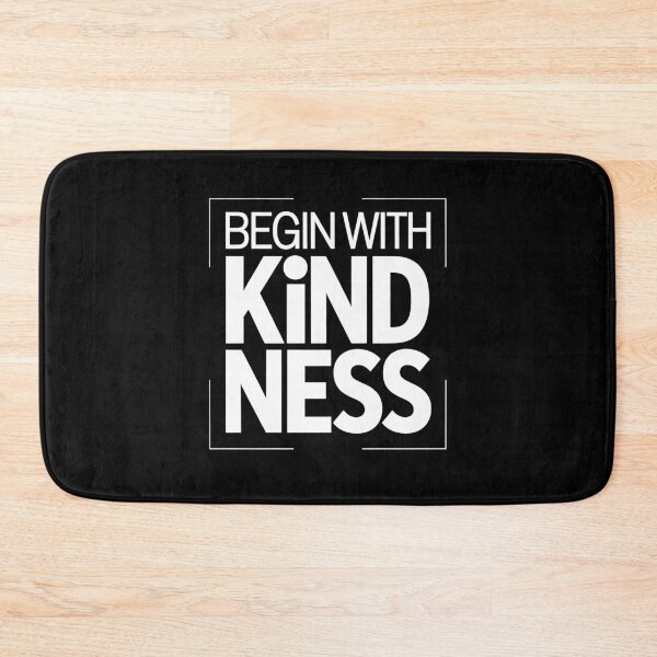 Item preview, Begin With Kindness Counseling Quote designed and sold by Say It With Ink.