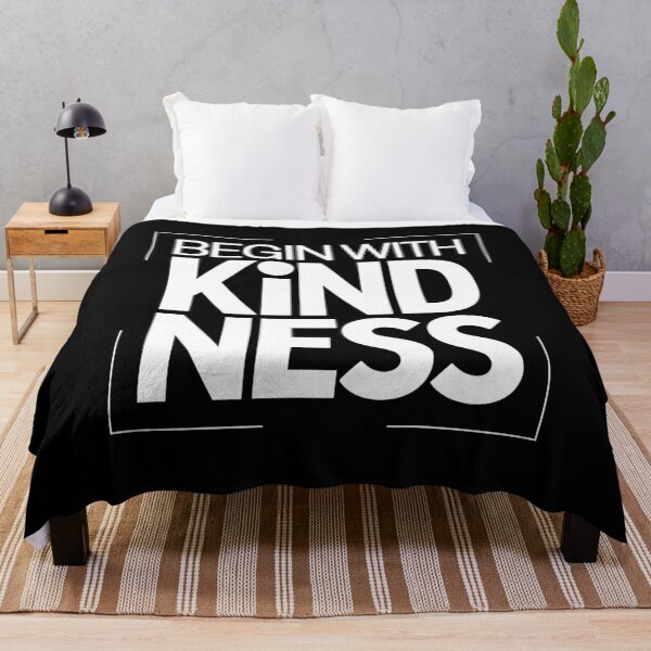 Item preview, Begin With Kindness Counseling Quote designed and sold by Say It With Ink.