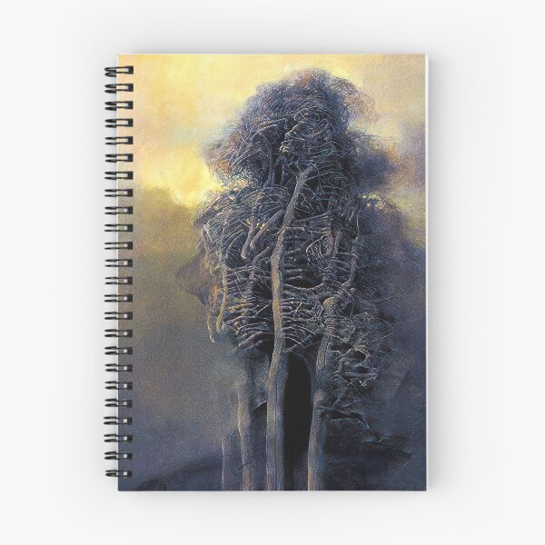 Item preview, zdzisław beksiński - untitled Zdzislaw Beksinski - Zdzislaw Beksinski canvas designed and sold by stevengrossman.