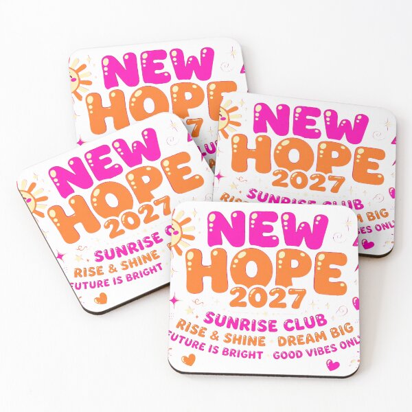 Item preview, New Hope 2027 Sunrise Club PNG | Inspirational 2027 T-Shirt Design | Future Is Bright Good Vibes Only designed and sold by Csaba1983.