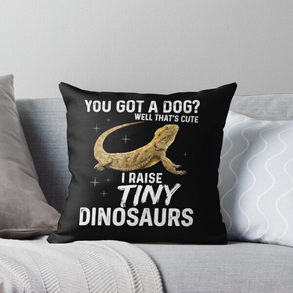 Item preview, You Got a Dog I Raise Tiny Dinosaurs Bearded Dragon Humor designed and sold by Ostericaimusa.