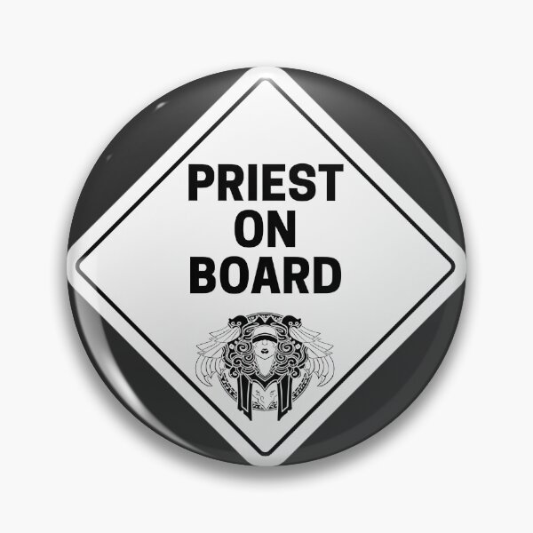 Item preview, Priest Class Crest Symbol Design for Fantasy and Gaming Fans designed and sold by iClassick92.