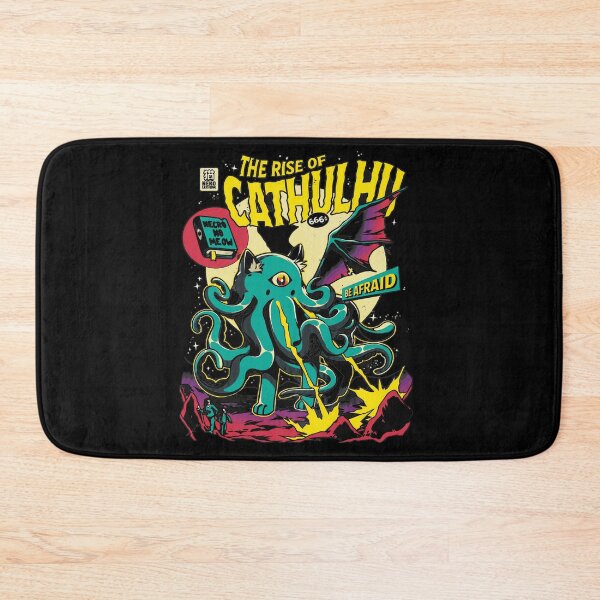 Item preview, The Rise of Cathulhu Cat Cthulhu Wings Tee designed and sold by AndrewGon64544.