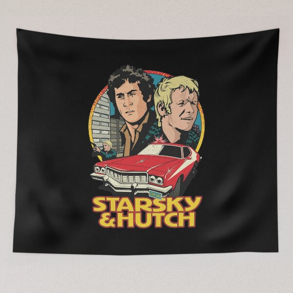 Item preview, Starsky & Hutch Retro 70s TV Show Car Art designed and sold by Pearchmitt.