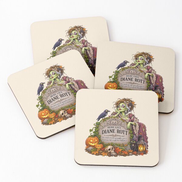 Item preview, ⚡HAUNTED TOMBSTONE COLLECTION - Diane Rott designed and sold by WheelieGdArt.
