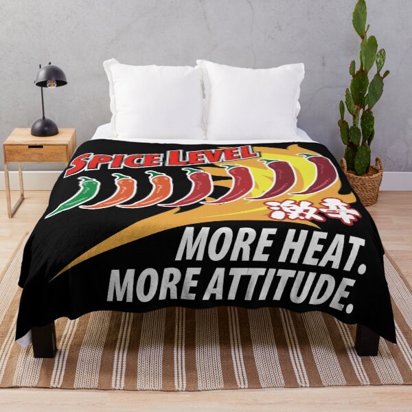 Item preview, Chili Pepper Heat Scale – More Heat, More Attitude_BK designed and sold by AckeeWolf.