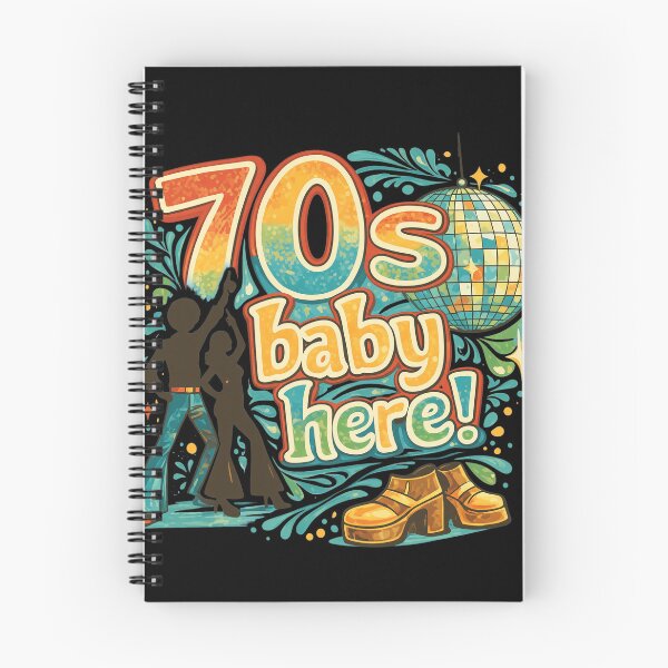 Item preview, Bebé de los 70 aquí Disco retro designed and sold by Pearchmitt.