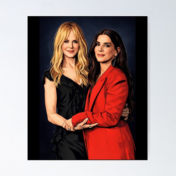 Item preview, Sandra Bullock And Nicole Kidman Reunite From Practical Magic 2 designed and sold by itsyamil.
