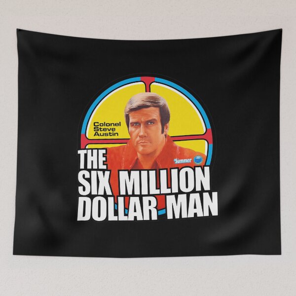 Item preview, Steve Austin Six Million Dollar Man Retro Sci-Fi designed and sold by Pearchmitt.