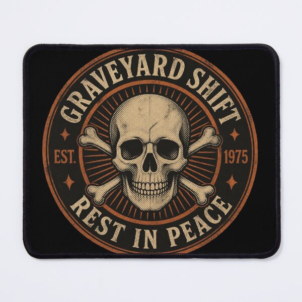 Item preview, GRAVEYARD SHIFT designed and sold by DuliDoodles.