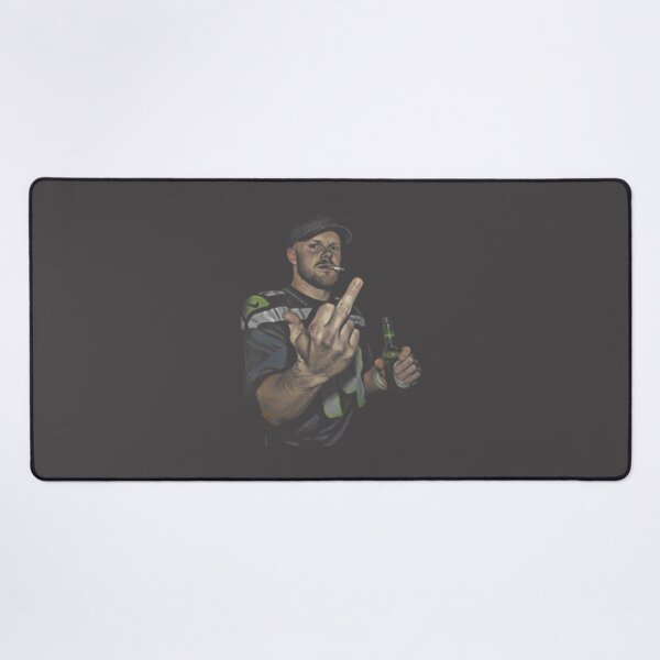 Item preview, Funny Meme Design Featuring Sam Darnold Gesture in Black and White designed and sold by Sam te Kiefte.