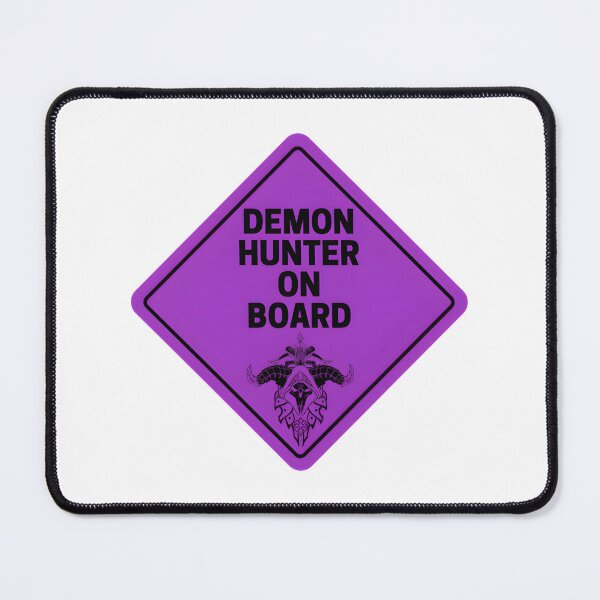 Item preview, Demon Hunter Class Crest Fantasy Emblem Design for Gamers and Fans designed and sold by iClassick92.
