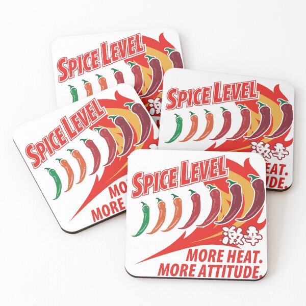 Item preview, Chili Pepper Heat Scale – More Heat, More Attitude_WH designed and sold by AckeeWolf.