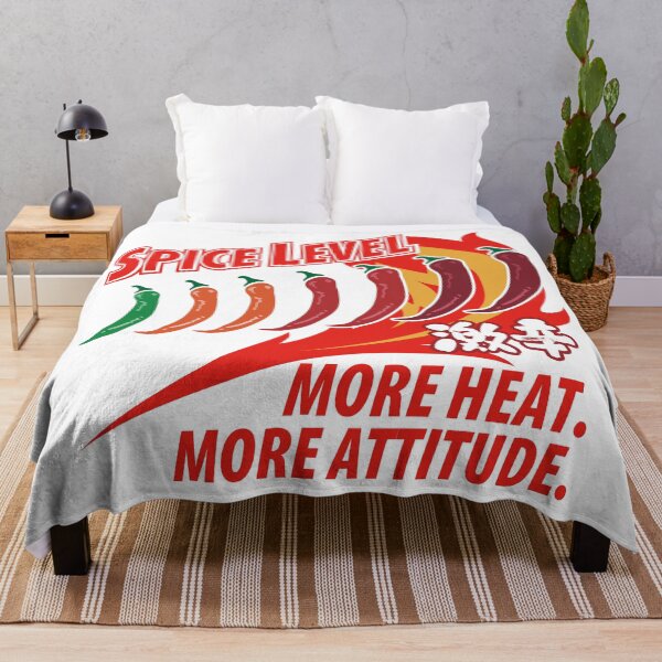 Item preview, Chili Pepper Heat Scale – More Heat, More Attitude_WH designed and sold by AckeeWolf.