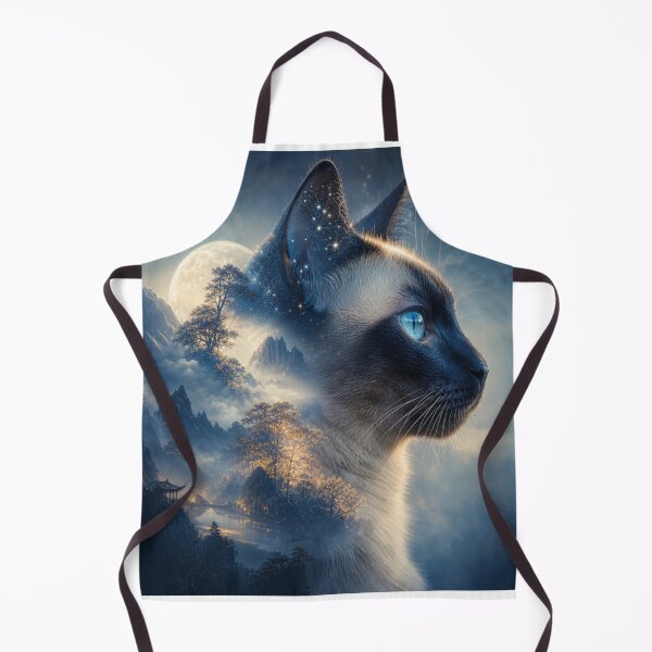 Item preview, Siamese cat designed and sold by Artnovalty.redbubble.com.
