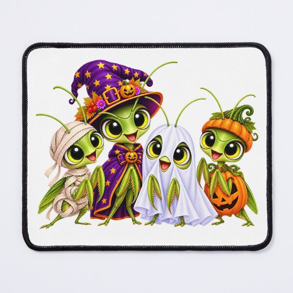 Item preview, Praying mantis Pumpkin Halloween praying mantis designed and sold by QuiteOrbit.