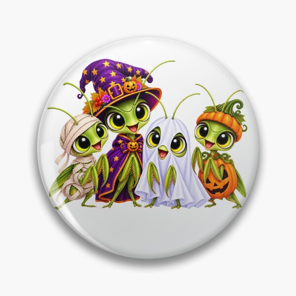 Item preview, Praying mantis Pumpkin Halloween praying mantis designed and sold by QuiteOrbit.