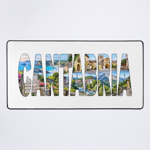 Item preview, CANTABRIA - Spain Tourist Souvenir Sticker Shirt Beautiful Coastal Towns designed and sold by Adam Gormley.