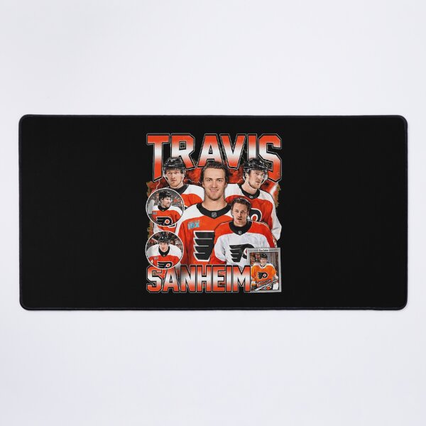 Item preview, Travis Sanheim Philadelphia Flyers Vintage Hockey designed and sold by MichaelGa37542.
