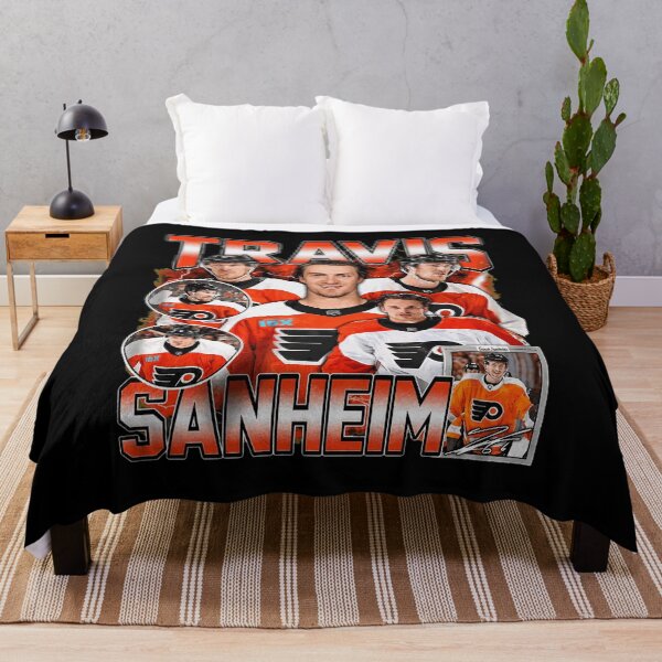 Item preview, Travis Sanheim Philadelphia Flyers Vintage Hockey  designed and sold by MichaelGa37542.