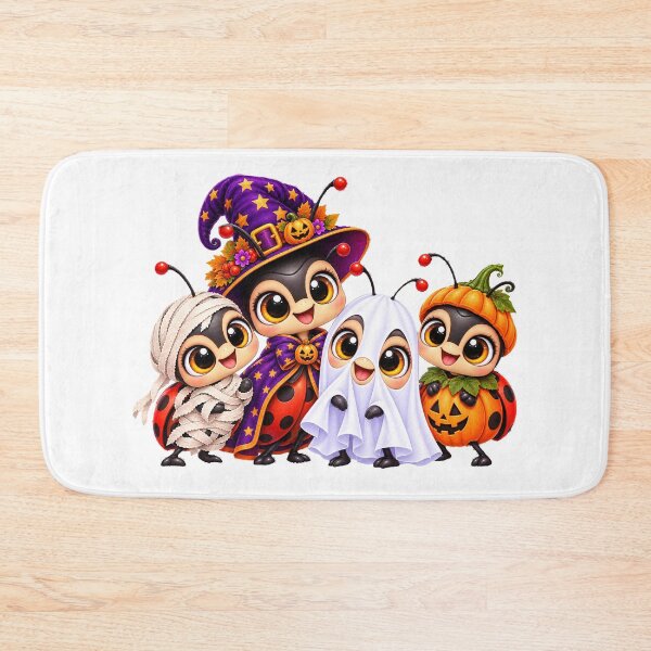 Item preview, Bug Pumpkin Halloween Ghost Bugs designed and sold by QuiteOrbit.