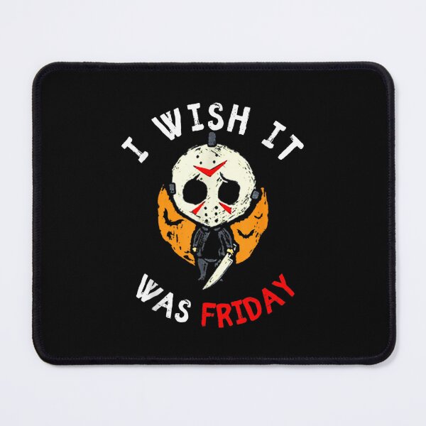 Item preview, I Wish It Was Friday Funny Scary Halloween designed and sold by Daisy Grimes.