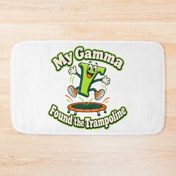 Item preview, My Gamma Found the Trampoline Options Cartoon designed and sold by Bikivuno.