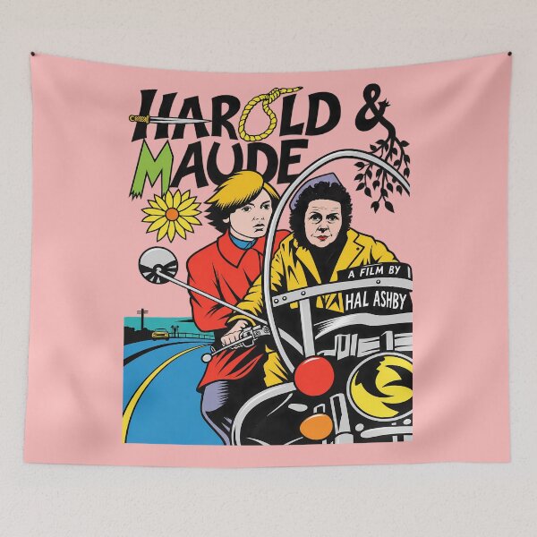 Item preview, Harold & Maude Retro Motorcycle designed and sold by Ribeiro-Art.
