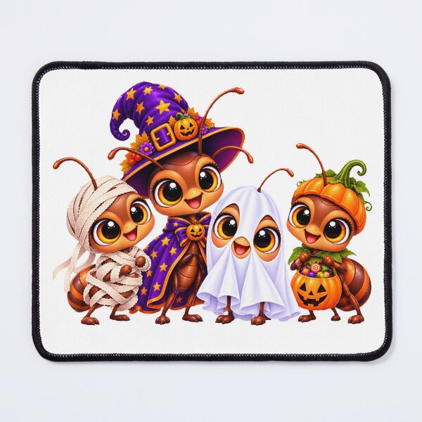 Item preview, Ants Pumpkin Halloween Ghost Ants designed and sold by QuiteOrbit.