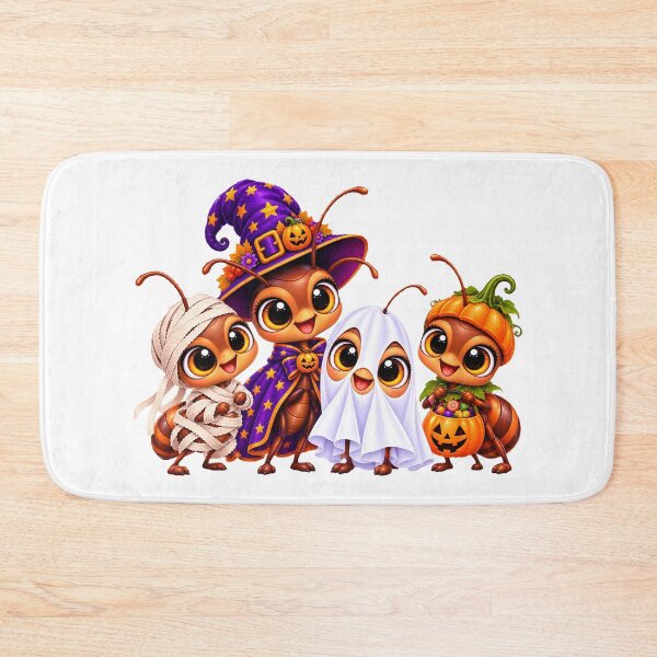 Item preview, Ants Pumpkin Halloween Ghost Ants designed and sold by QuiteOrbit.