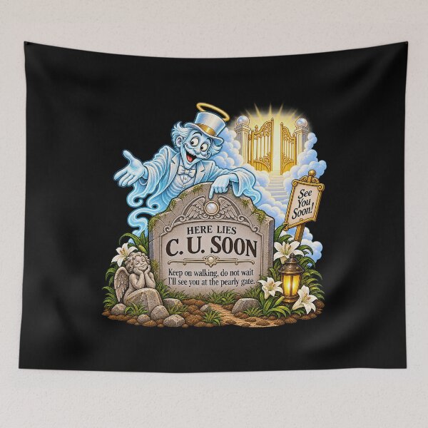 Item preview, ⚡HAUNTED TOMBSTONE COLLECTION - C.U. Soon - dark version designed and sold by WheelieGdArt.