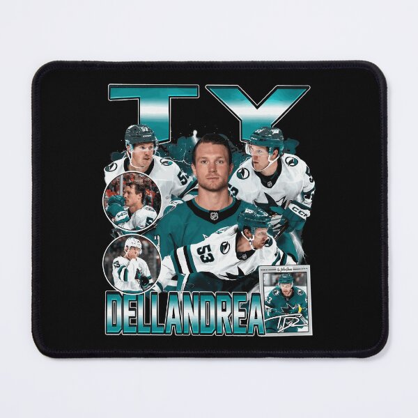 Item preview, Ty Dellandrea San Jose Sharks Hockey Tribute designed and sold by AndrewGon64544.