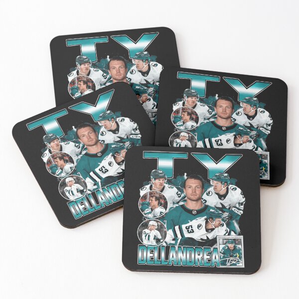Item preview, Ty Dellandrea San Jose Sharks Hockey Tribute designed and sold by AndrewGon64544.