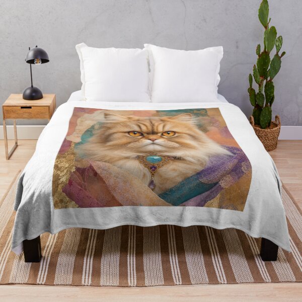 Item preview, Persian cat designed and sold by Artnovalty.redbubble.com.