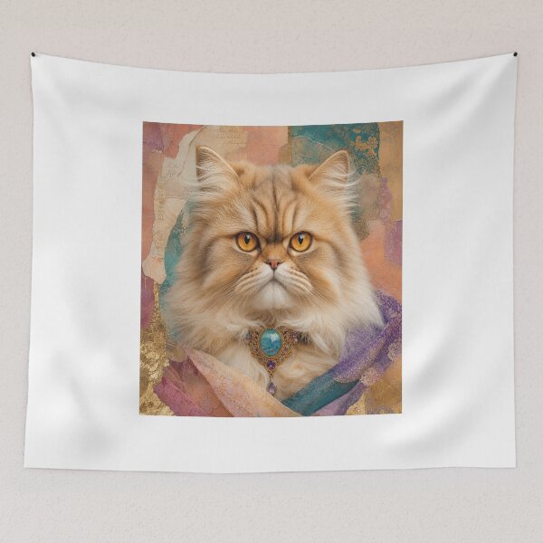 Item preview, Persian cat designed and sold by Artnovalty.redbubble.com.