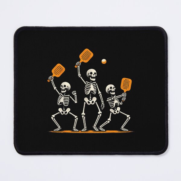 Item preview, Spooky Dink Skeleton Playing Pickleball Halloween designed and sold by ZariahNey.
