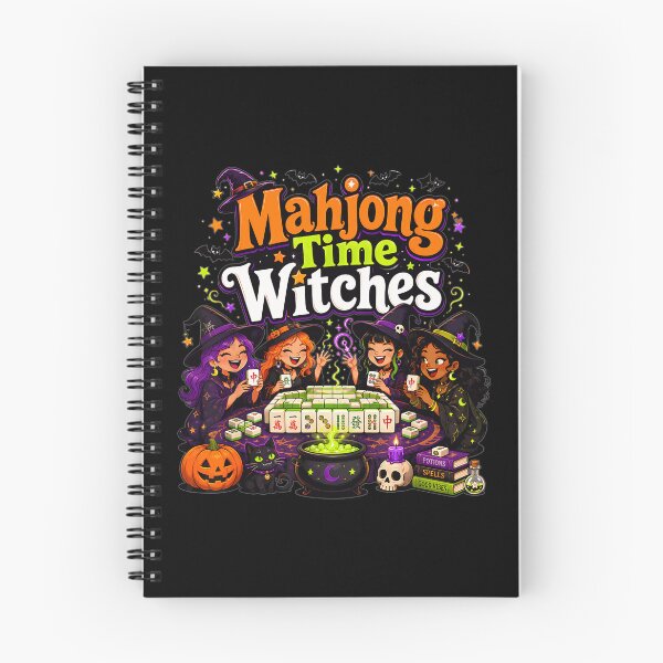 Item preview, Mahjong Time Witches Halloween designed and sold by huyongton.